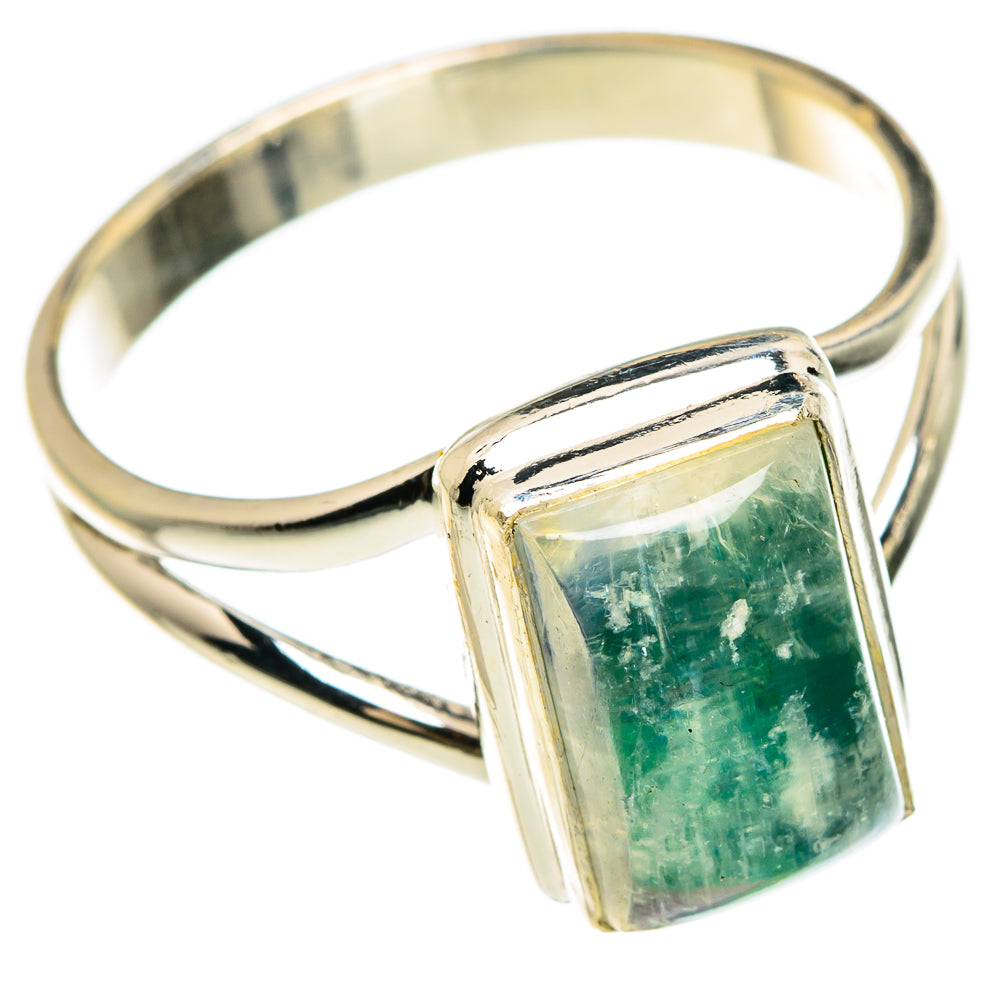Rainbow Moonstone Rings handcrafted by Anasilvercos - RING83413