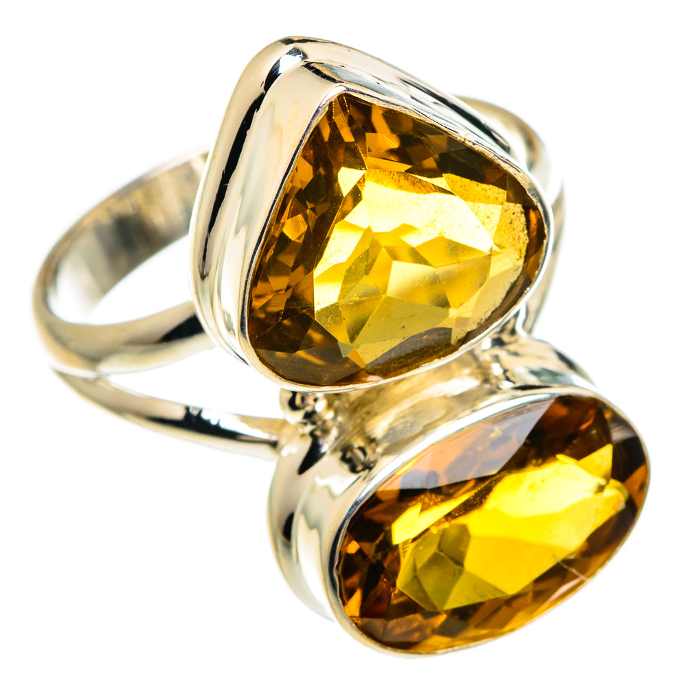 Mandarin Citrine Rings handcrafted by Anasilvercos - RING83423
