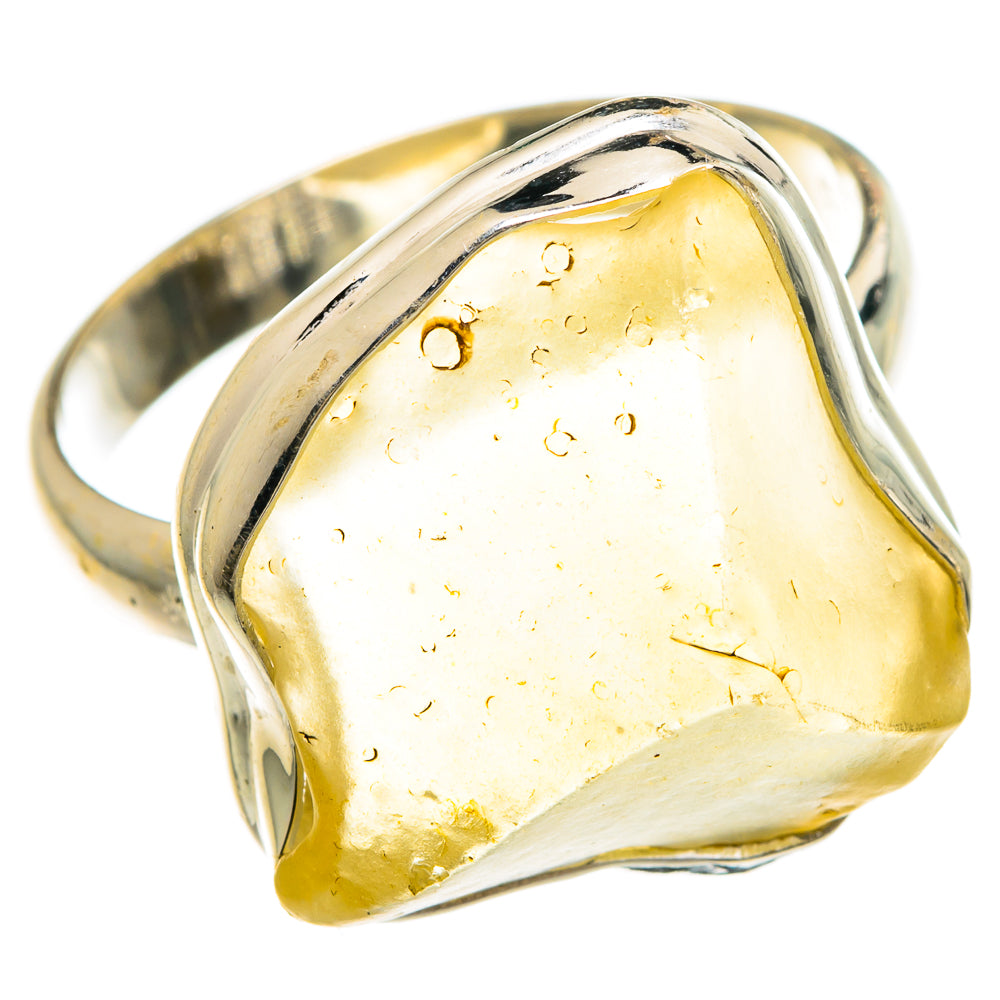Libyan Glass Rings handcrafted by Anasilvercos - RING83424