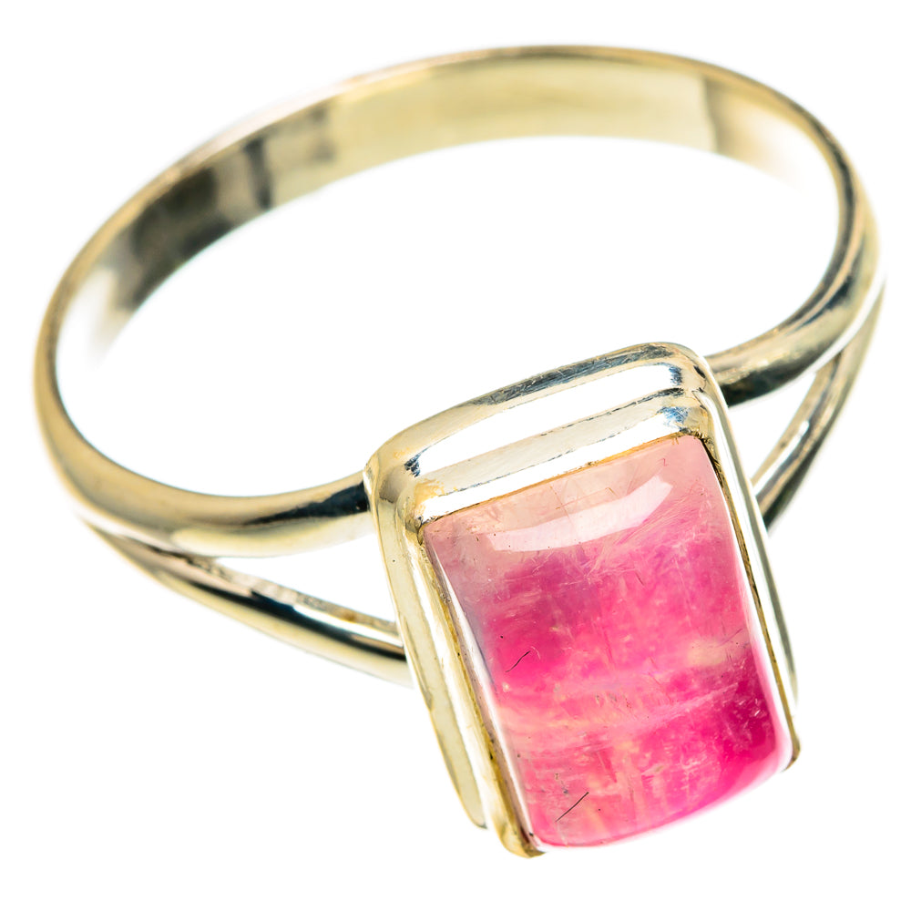 Pink Moonstone Rings handcrafted by Anasilvercos - RING83430