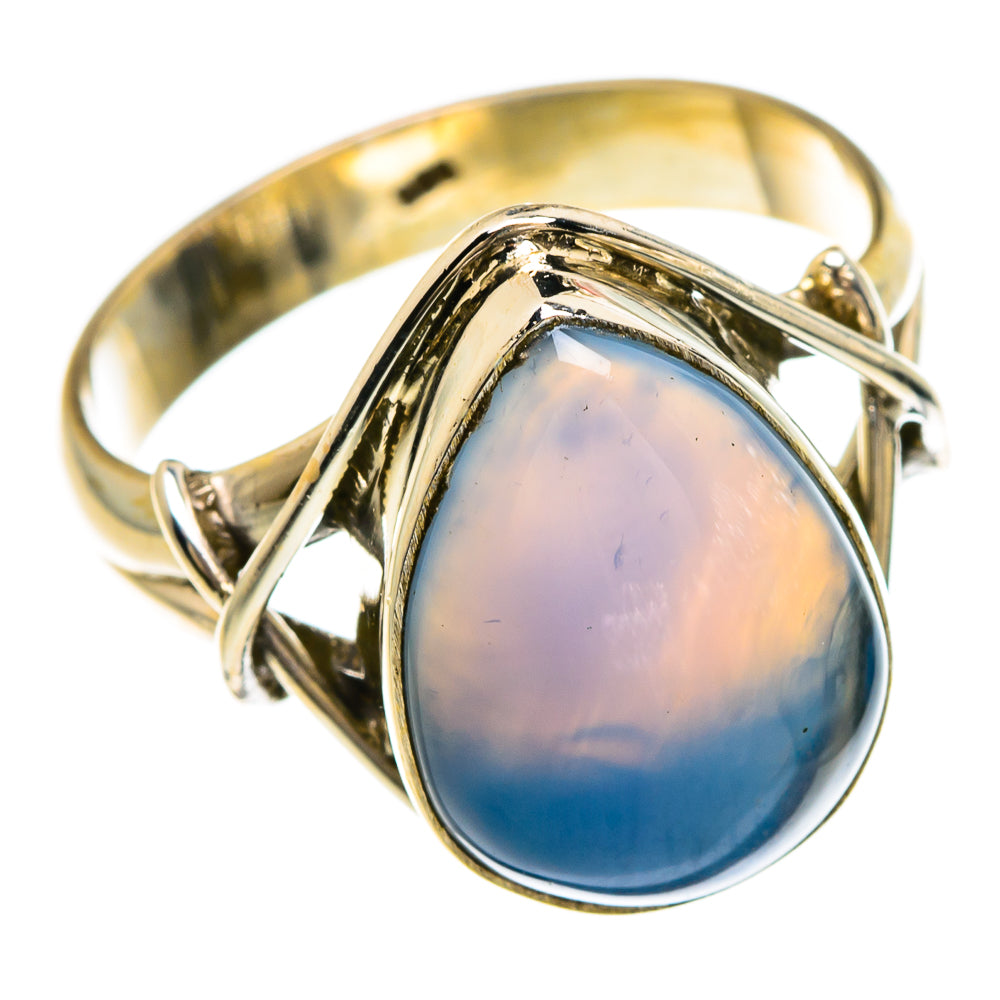 Chalcedony Rings handcrafted by Anasilvercos - RING83449