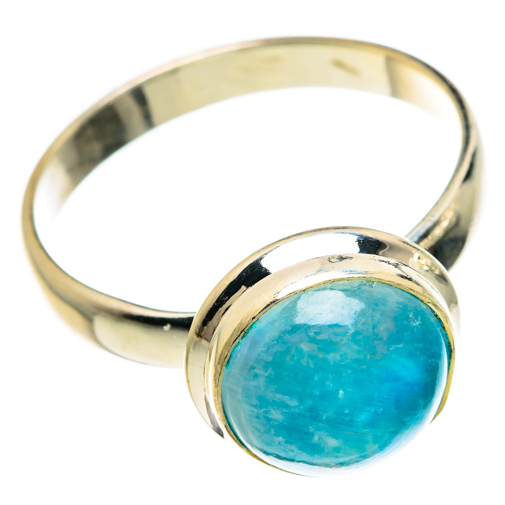 Rainbow Moonstone Rings handcrafted by Anasilvercos - RING83450