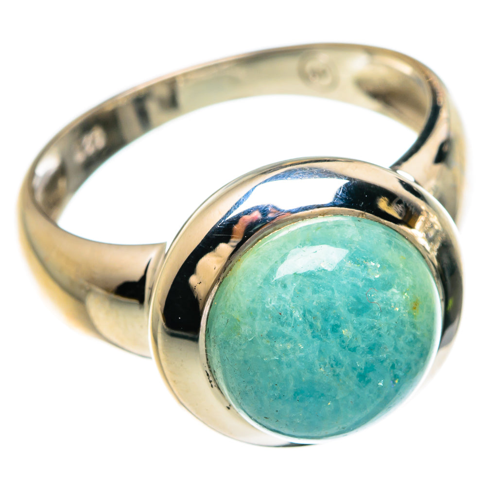 Amazonite Rings handcrafted by Anasilvercos - RING83458