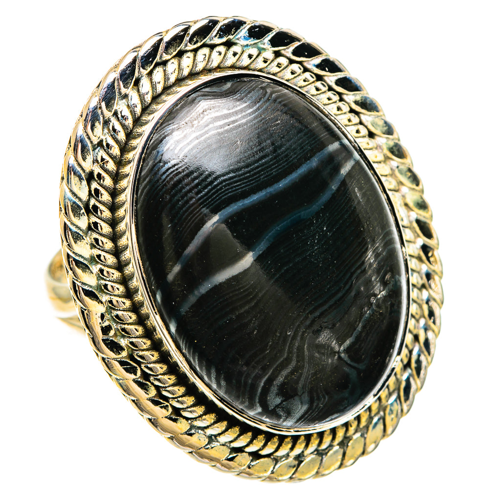 Psilomelane Rings handcrafted by Anasilvercos - RING83473
