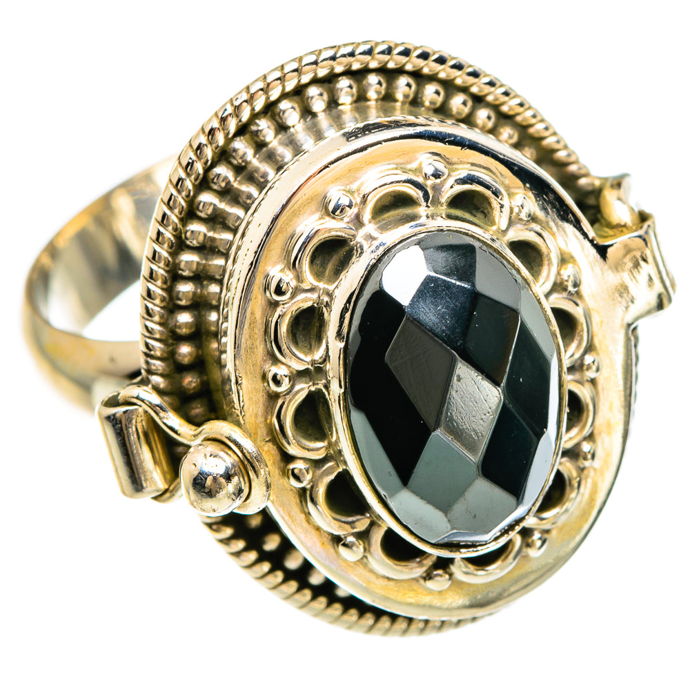 Hematite Rings handcrafted by Anasilvercos - RING83481