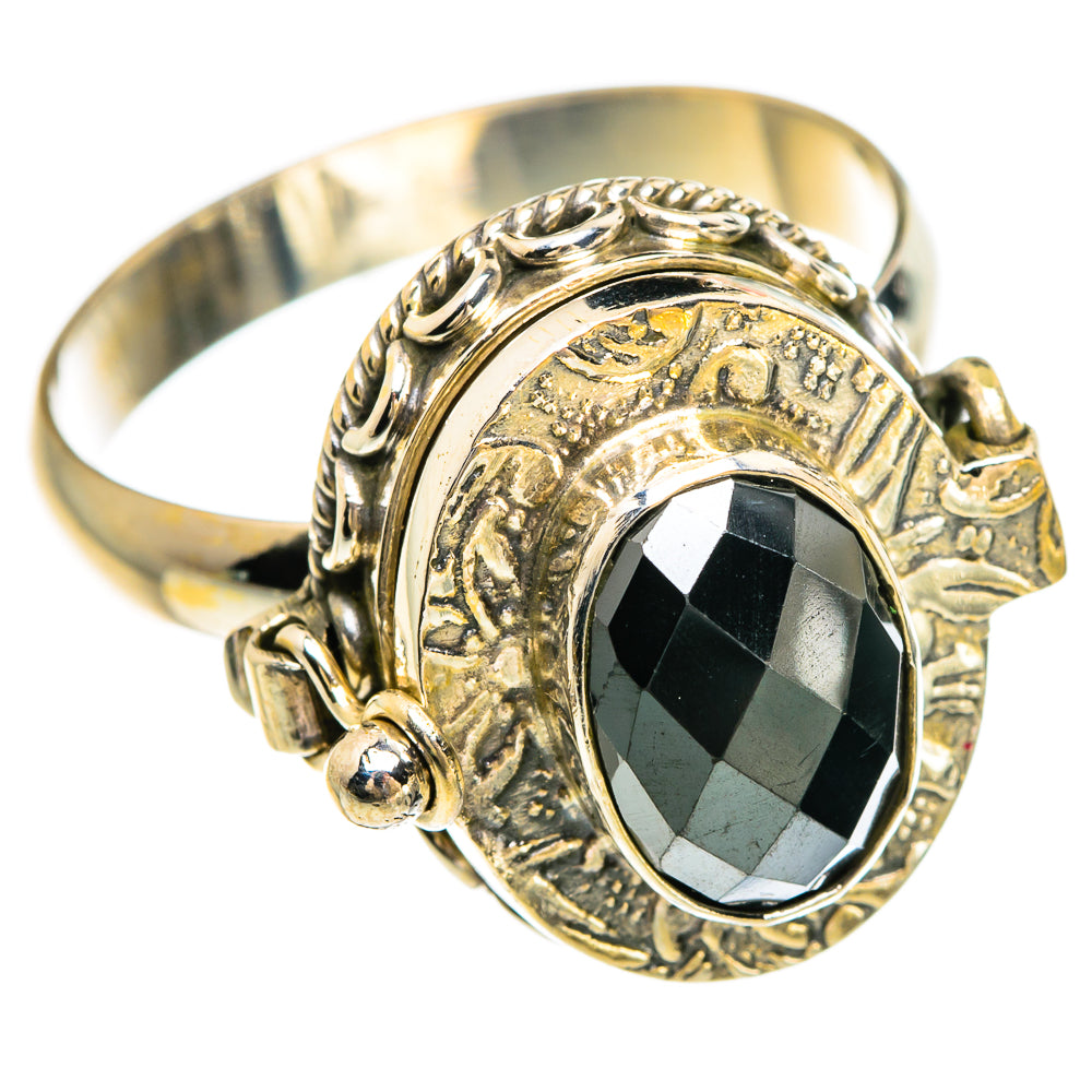 Hematite Rings handcrafted by Anasilvercos - RING83482