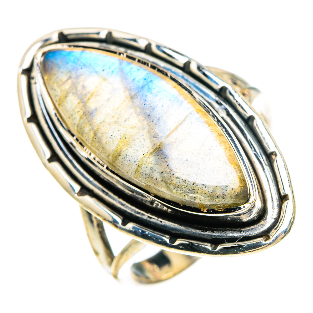 Labradorite Rings handcrafted by Anasilvercos - RING83486