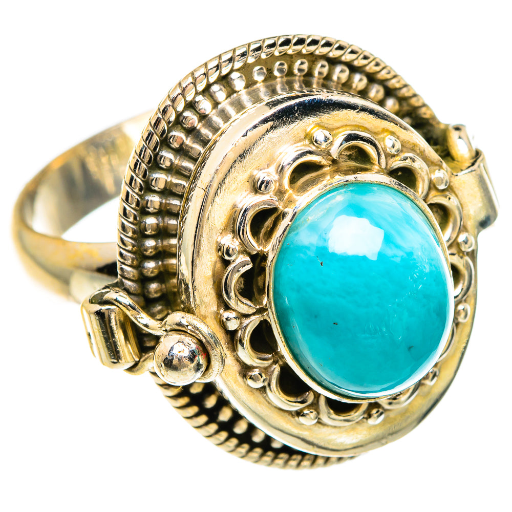 Larimar Rings handcrafted by Anasilvercos - RING83489
