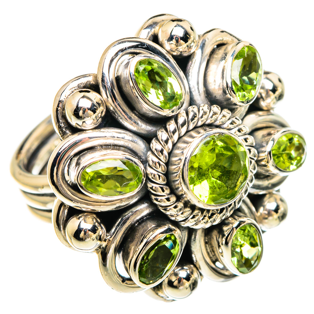 Peridot Rings handcrafted by Anasilvercos - RING83495
