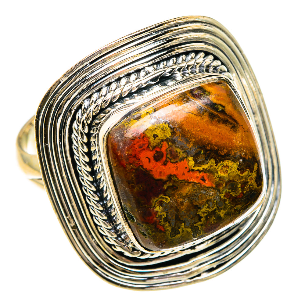 Moroccan Agate Rings handcrafted by Anasilvercos - RING83501