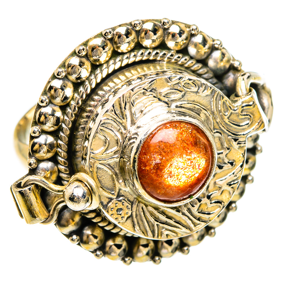 Sunstone Rings handcrafted by Anasilvercos - RING83502