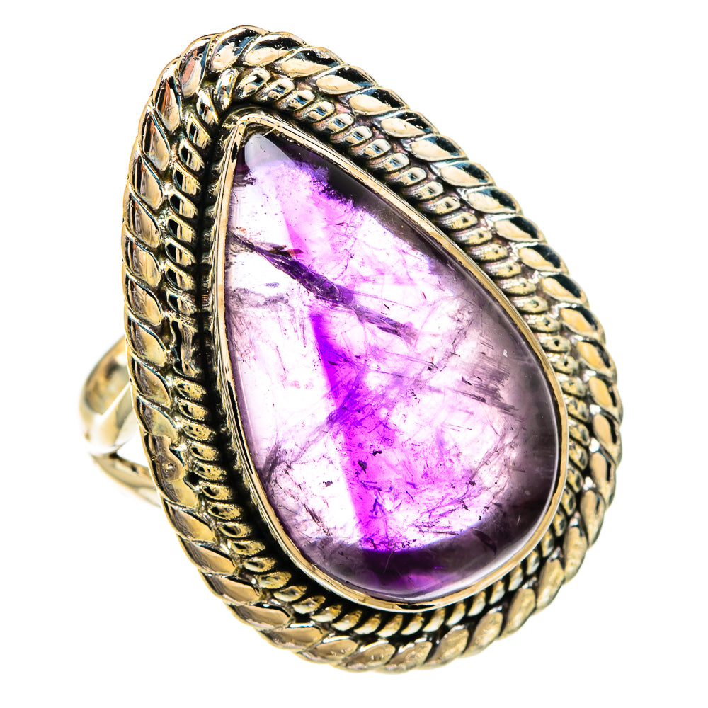 Amethyst Rings handcrafted by Anasilvercos - RING83505