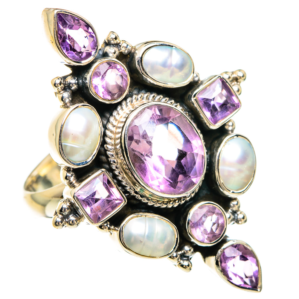 Amethyst Rings handcrafted by Anasilvercos - RING83507