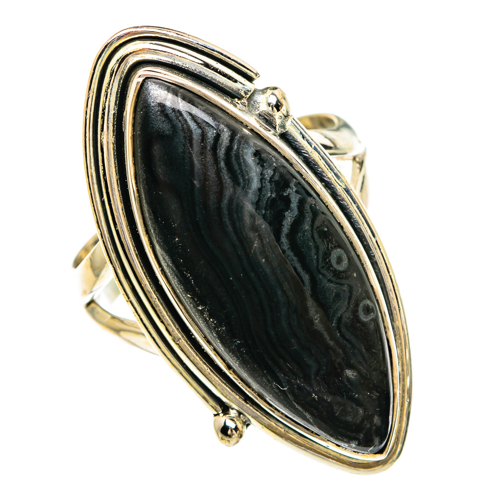 Psilomelane Rings handcrafted by Anasilvercos - RING83510