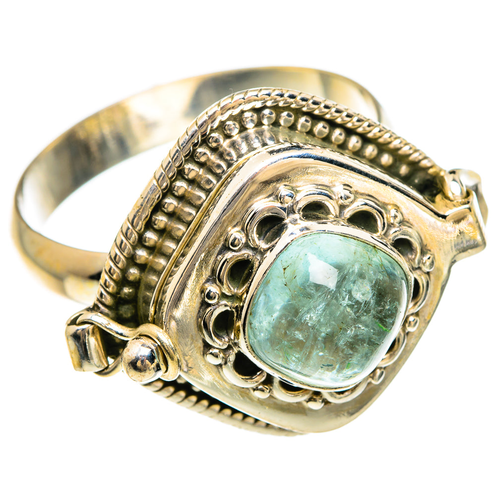 Aquamarine Rings handcrafted by Anasilvercos - RING83522