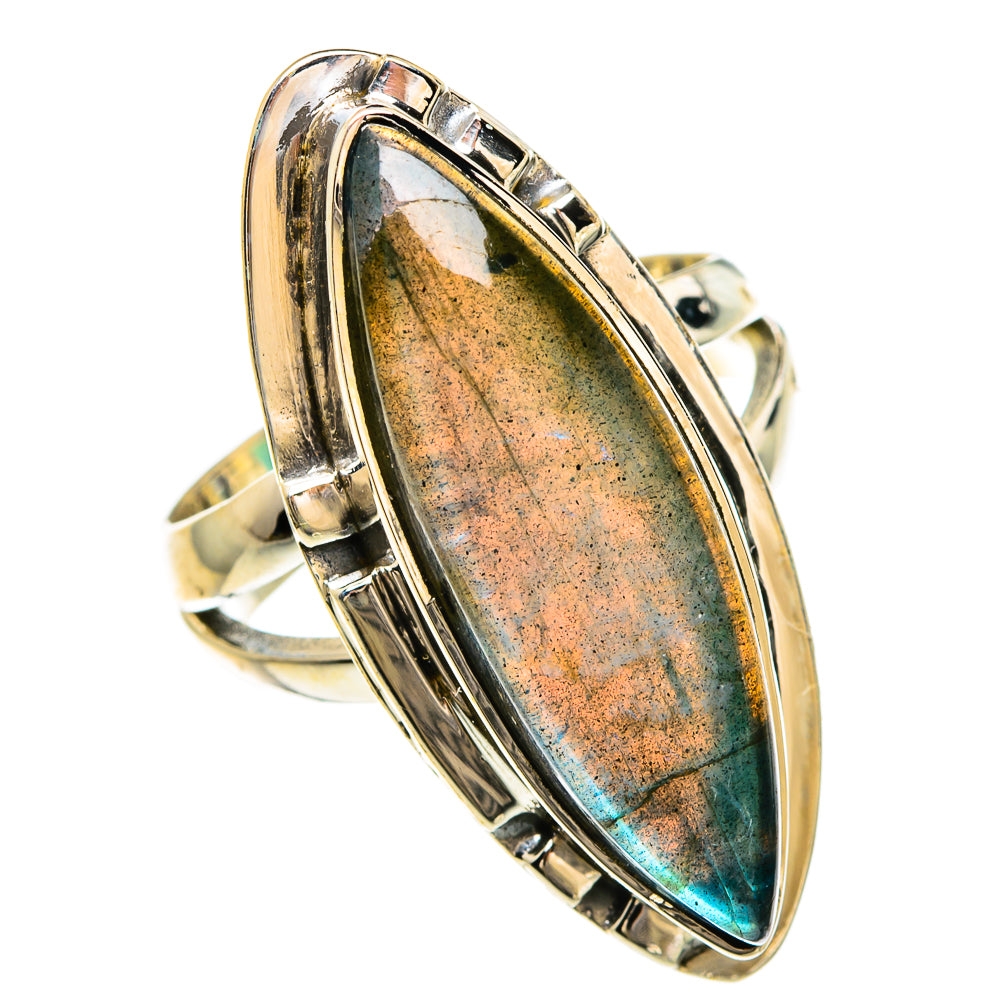 Labradorite Rings handcrafted by Anasilvercos - RING83528