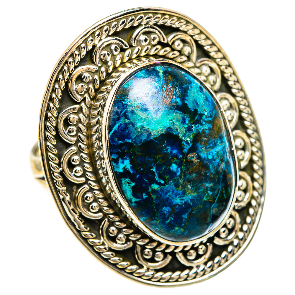 Shattuckite Rings handcrafted by Anasilvercos - RING83529