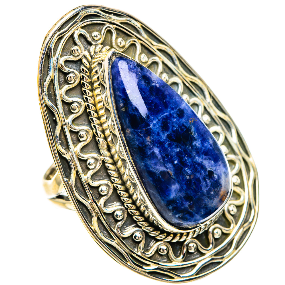 Sodalite Rings handcrafted by Anasilvercos - RING83530