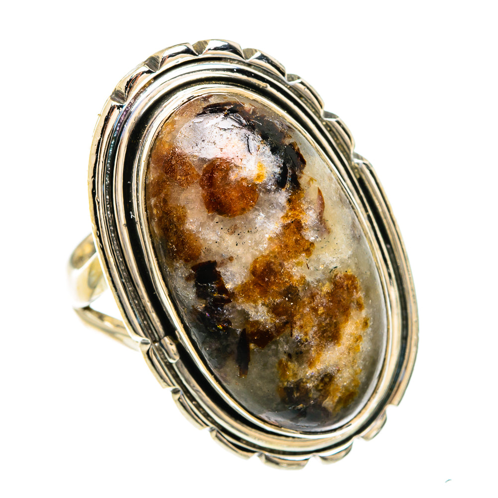 Russian Eudialyte Rings handcrafted by Anasilvercos - RING83535