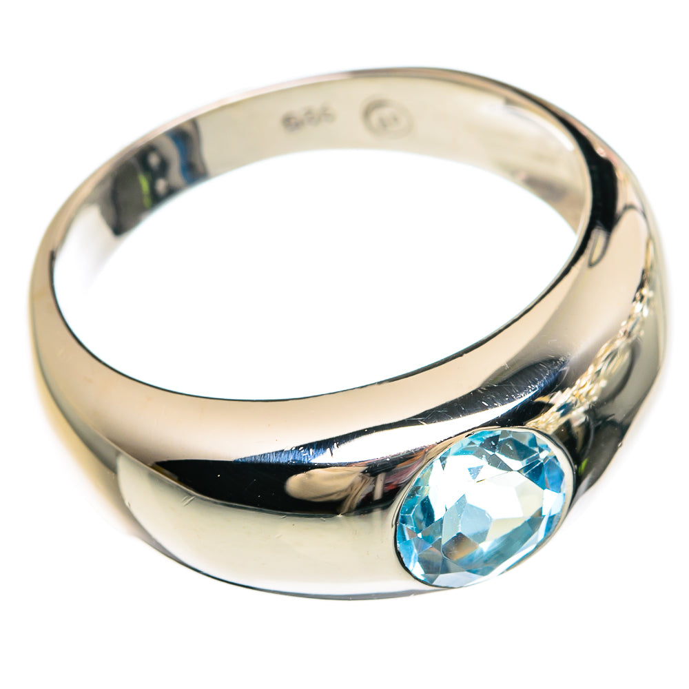 Blue Topaz Rings handcrafted by Anasilvercos - RING83564 - Photo 2