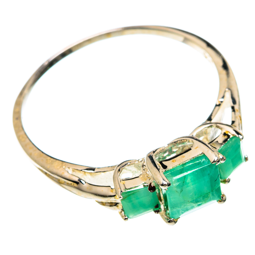 Emerald Rings handcrafted by Anasilvercos - RING83567