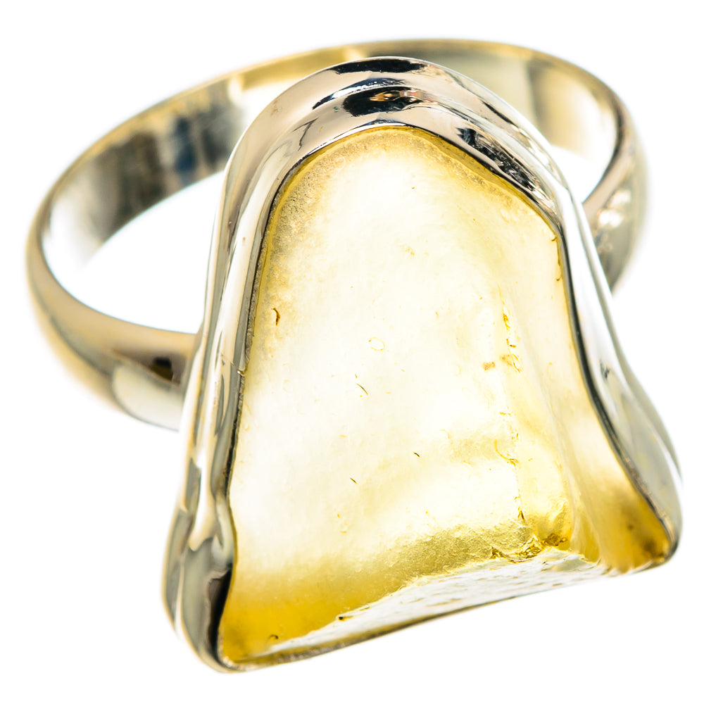 Libyan Glass Rings handcrafted by Anasilvercos - RING83577