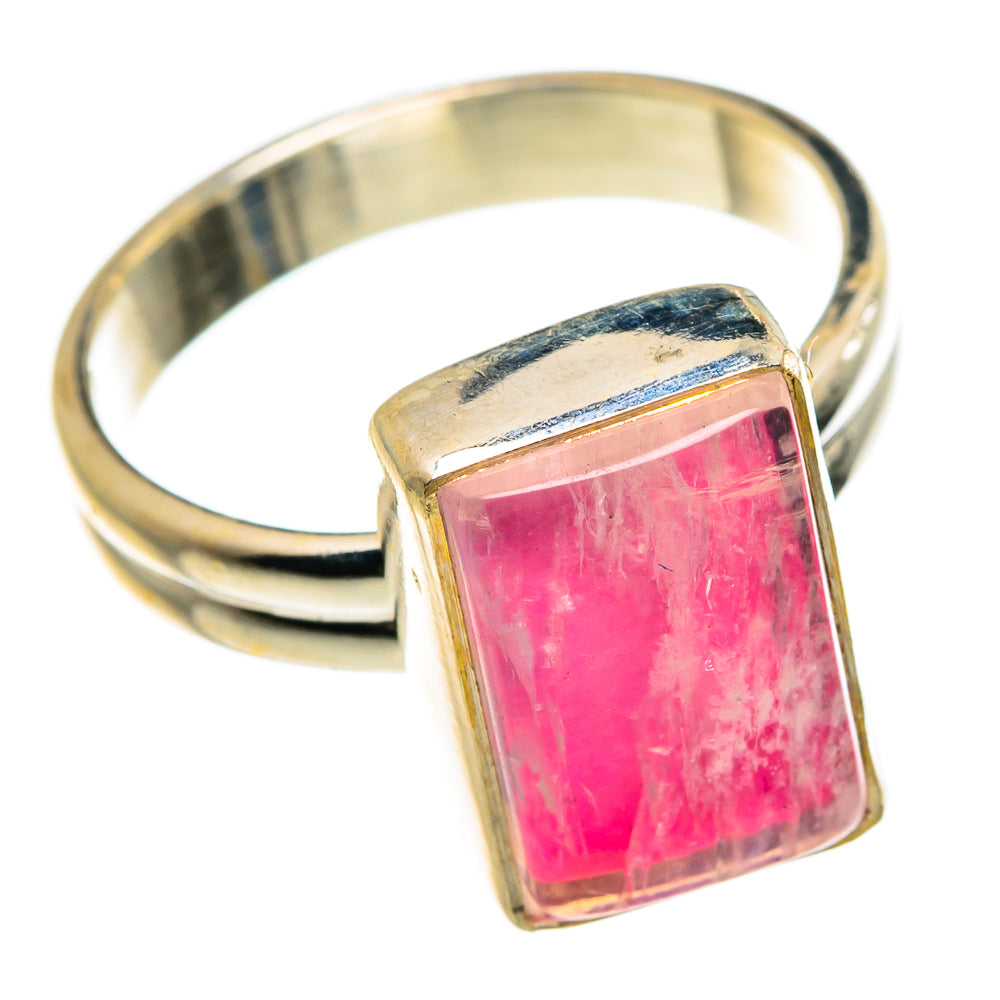Pink Moonstone Rings handcrafted by Anasilvercos - RING83579