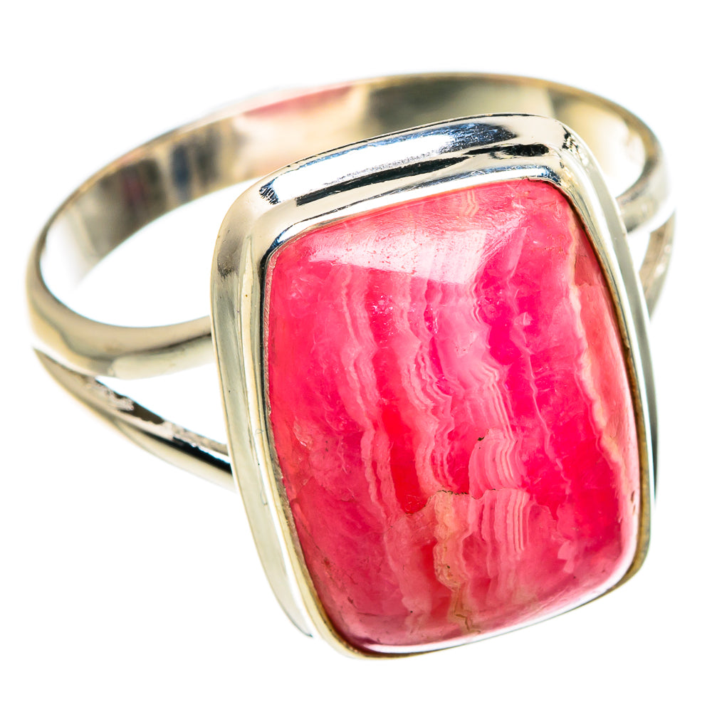 Rhodochrosite Rings handcrafted by Anasilvercos - RING83581
