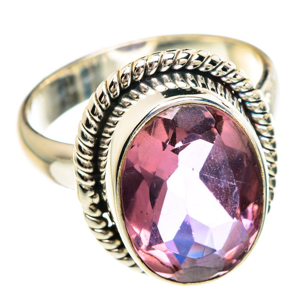 Color Change Alexandrite (lab.) Rings handcrafted by Anasilvercos - RING83583