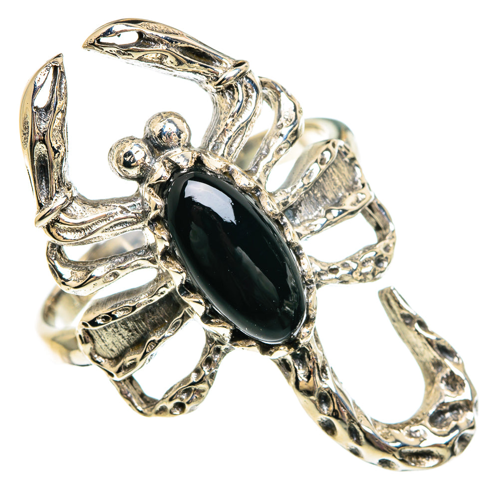 Black Onyx Rings handcrafted by Anasilvercos - RING83588