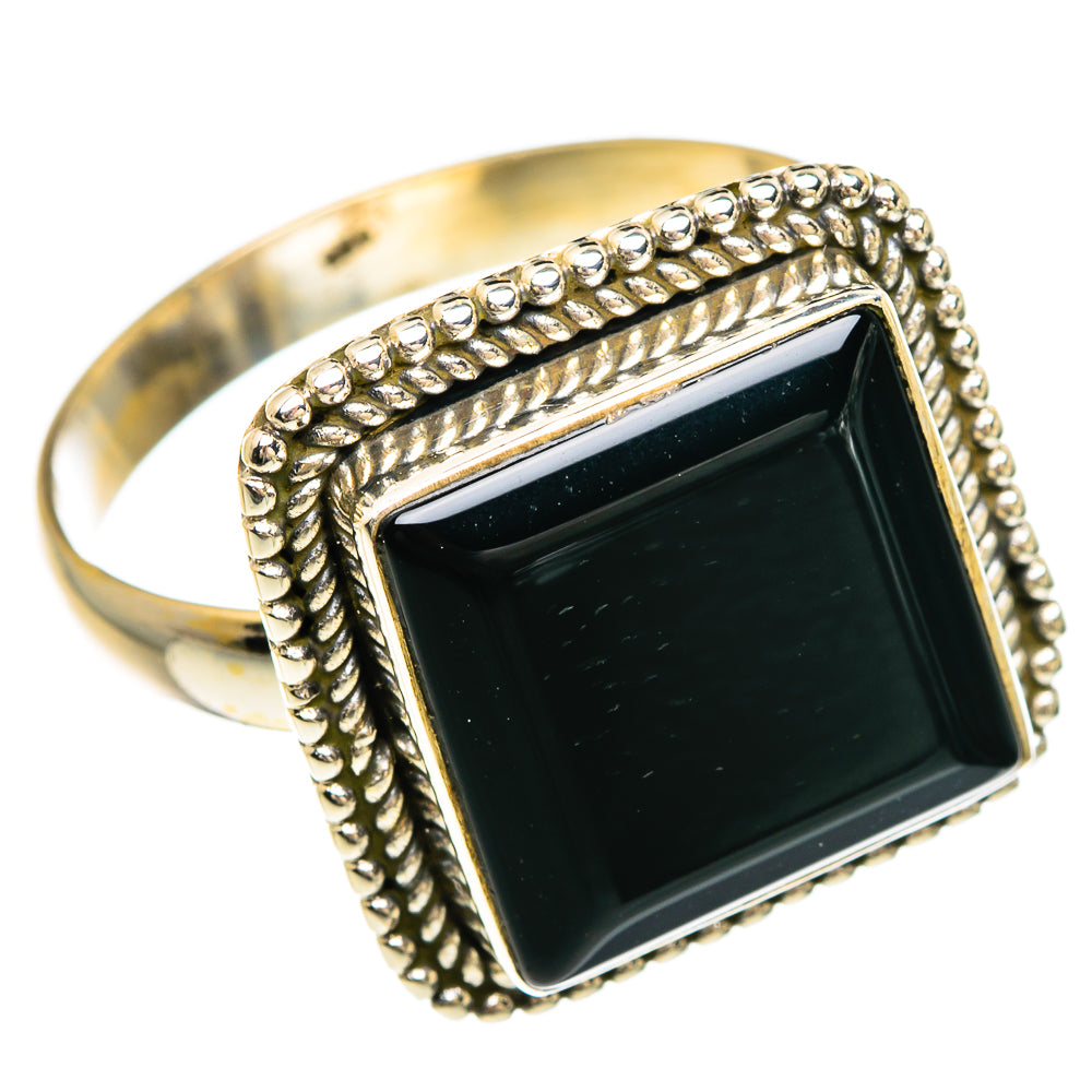 Black Onyx Rings handcrafted by Anasilvercos - RING83589