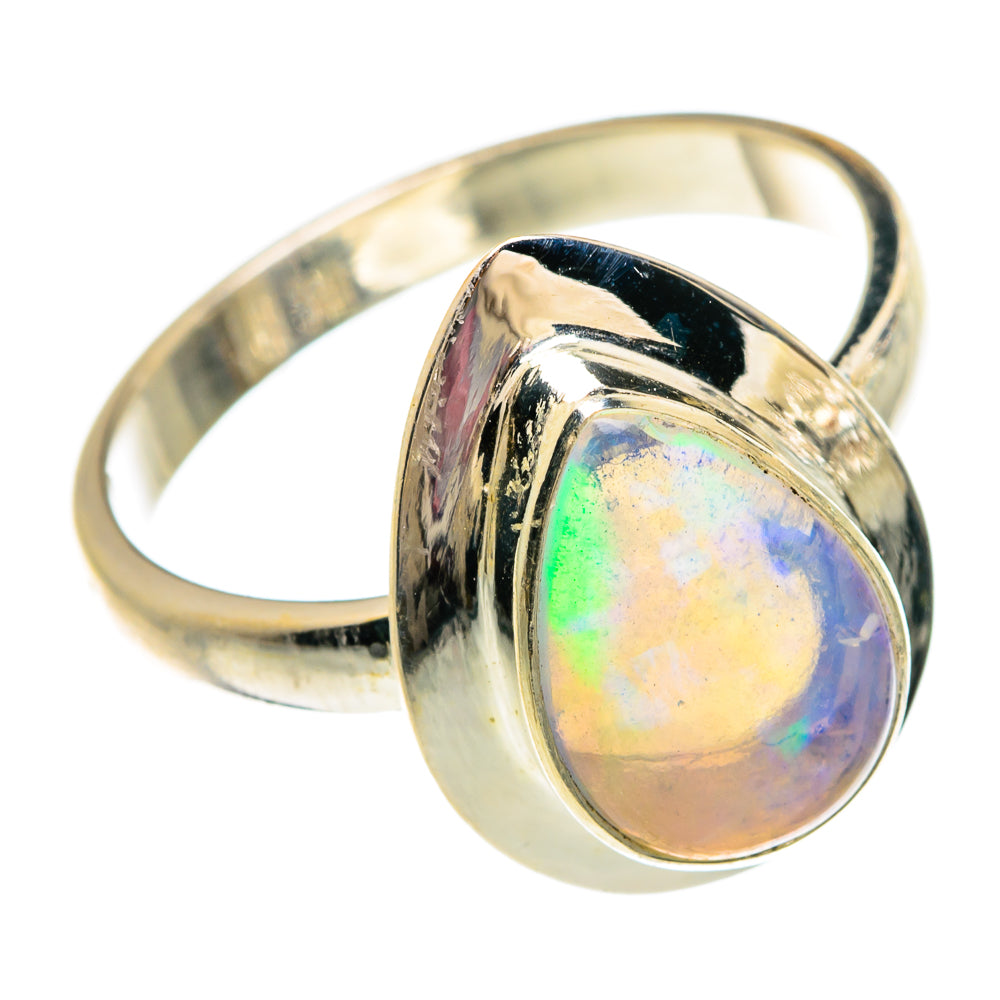 Ethiopian Opal Rings handcrafted by Anasilvercos - RING83597