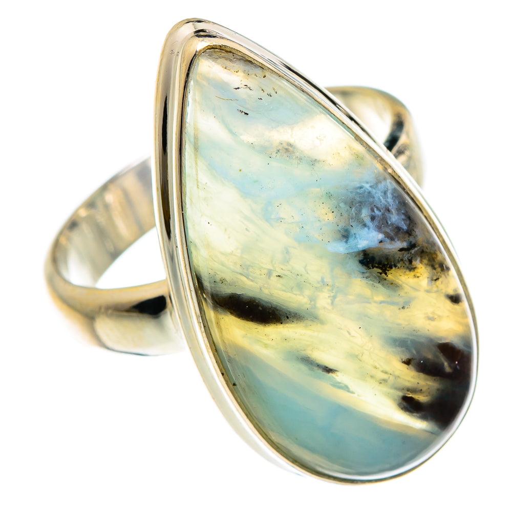 Peruvian Opal Rings handcrafted by Anasilvercos - RING83602