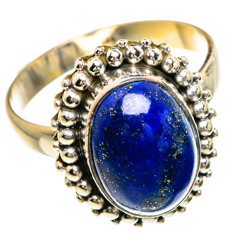 Lapis Lazuli Rings handcrafted by Anasilvercos - RING83606