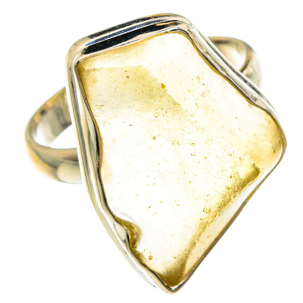 Libyan Glass Rings handcrafted by Anasilvercos - RING83616