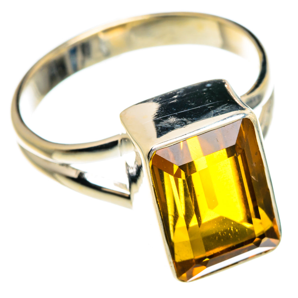 Mandarin Citrine Rings handcrafted by Anasilvercos - RING83617