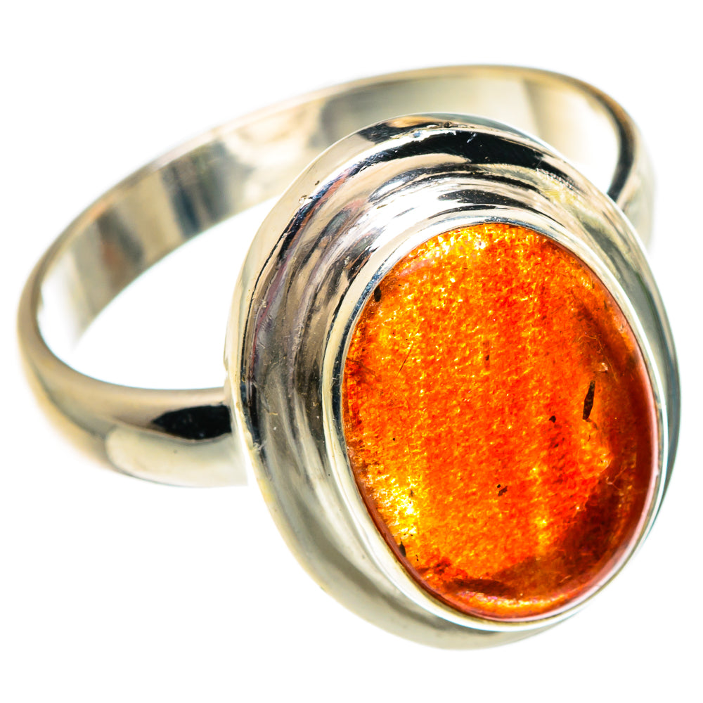 Sunstone Rings handcrafted by Anasilvercos - RING83619