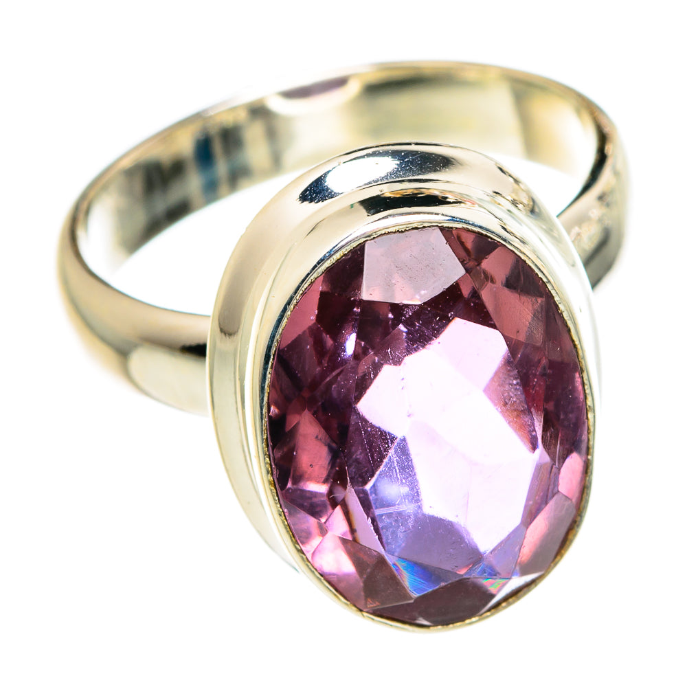 Color Change Alexandrite (lab.) Rings handcrafted by Anasilvercos - RING83625