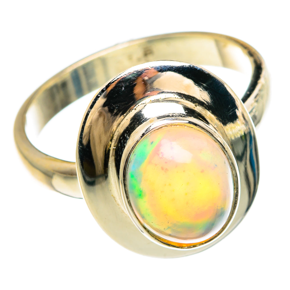 Ethiopian Opal Rings handcrafted by Anasilvercos - RING83637