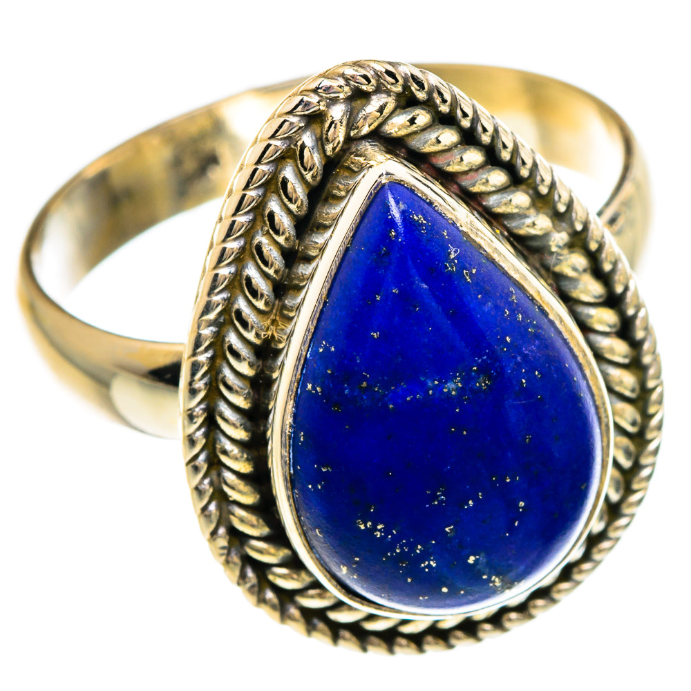 Lapis Lazuli Rings handcrafted by Anasilvercos - RING83643