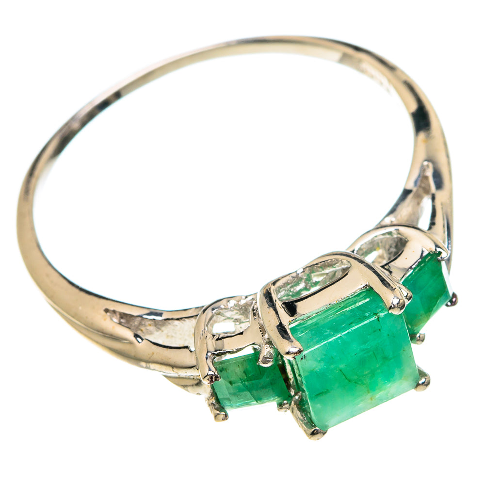 Emerald Rings handcrafted by Anasilvercos - RING83651