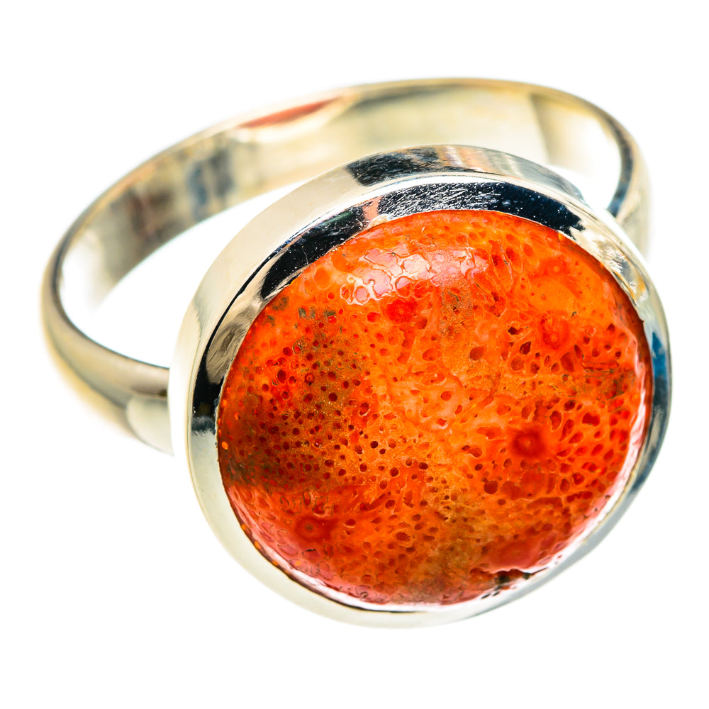 Sponge Coral Rings handcrafted by Anasilvercos - RING83660