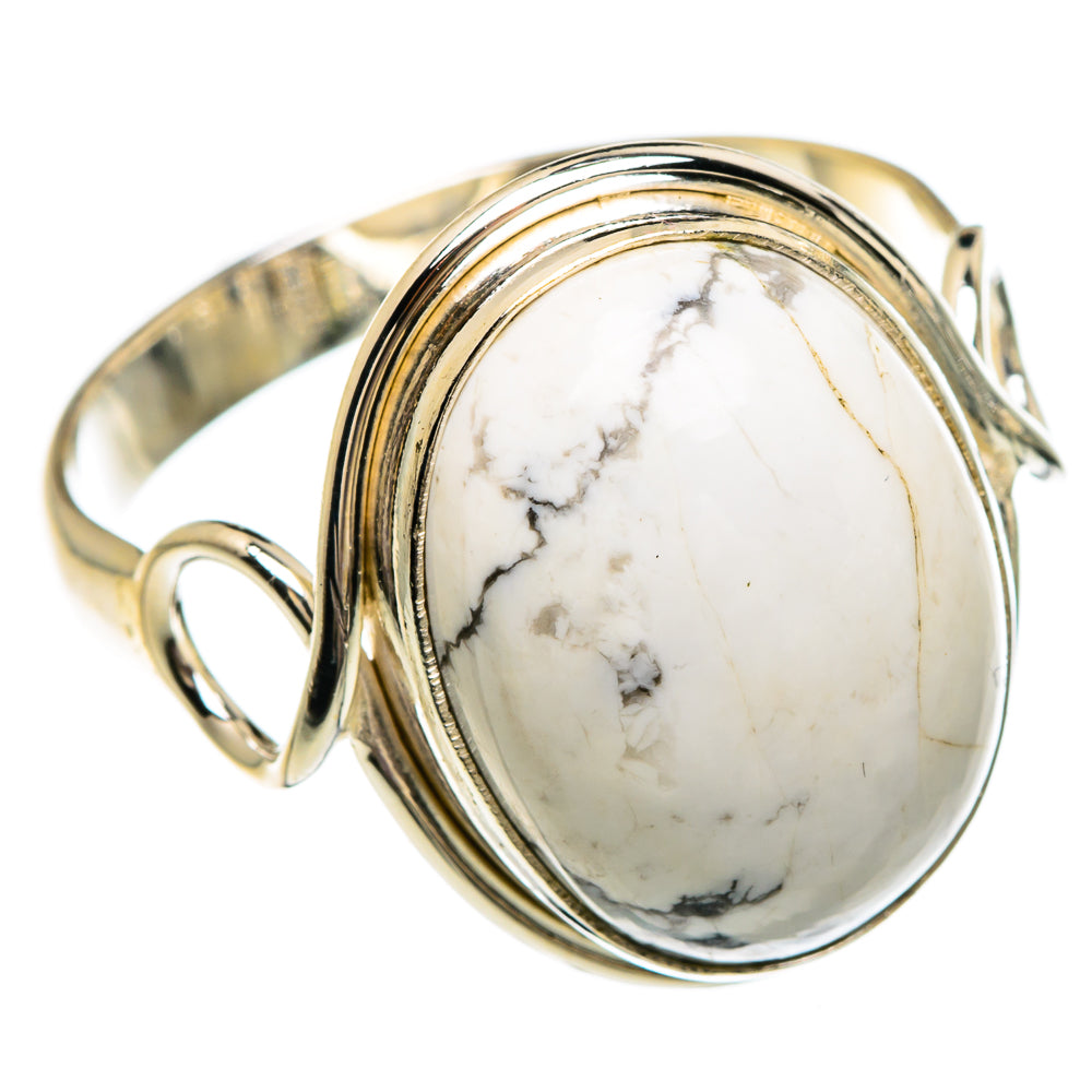 Howlite Rings handcrafted by Anasilvercos - RING83673 - Photo 2