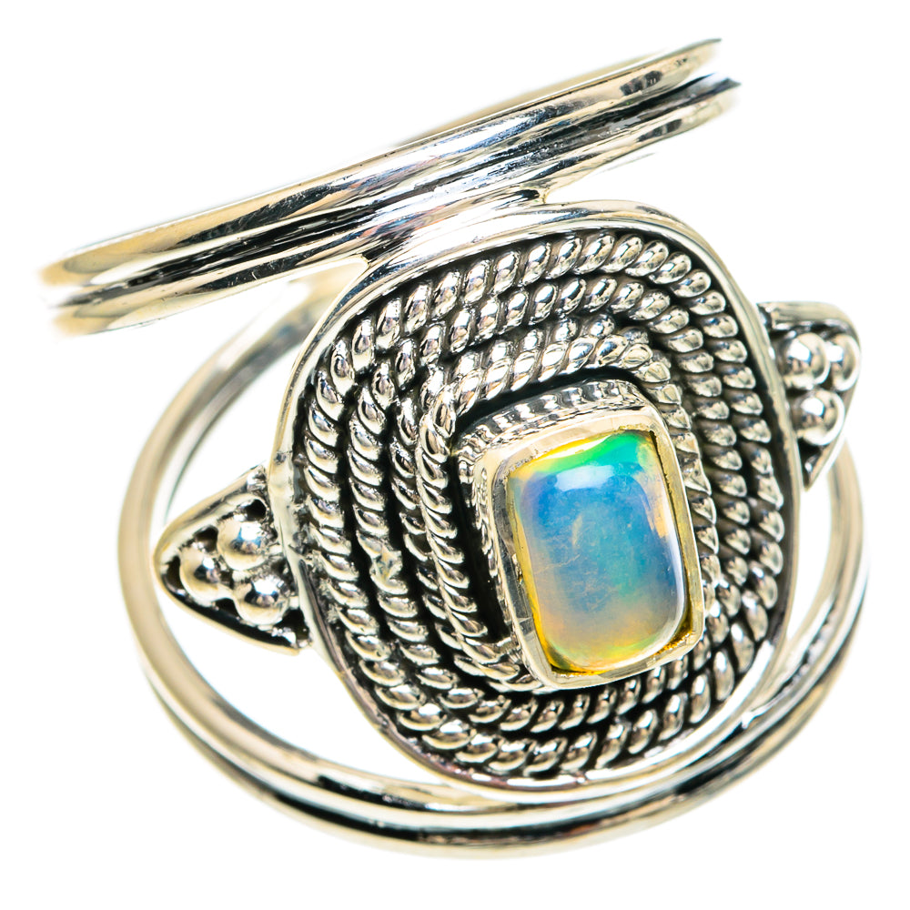 Ethiopian Opal Rings handcrafted by Anasilvercos - RING83676