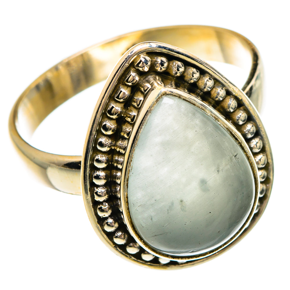 Aquamarine Rings handcrafted by Anasilvercos - RING83684