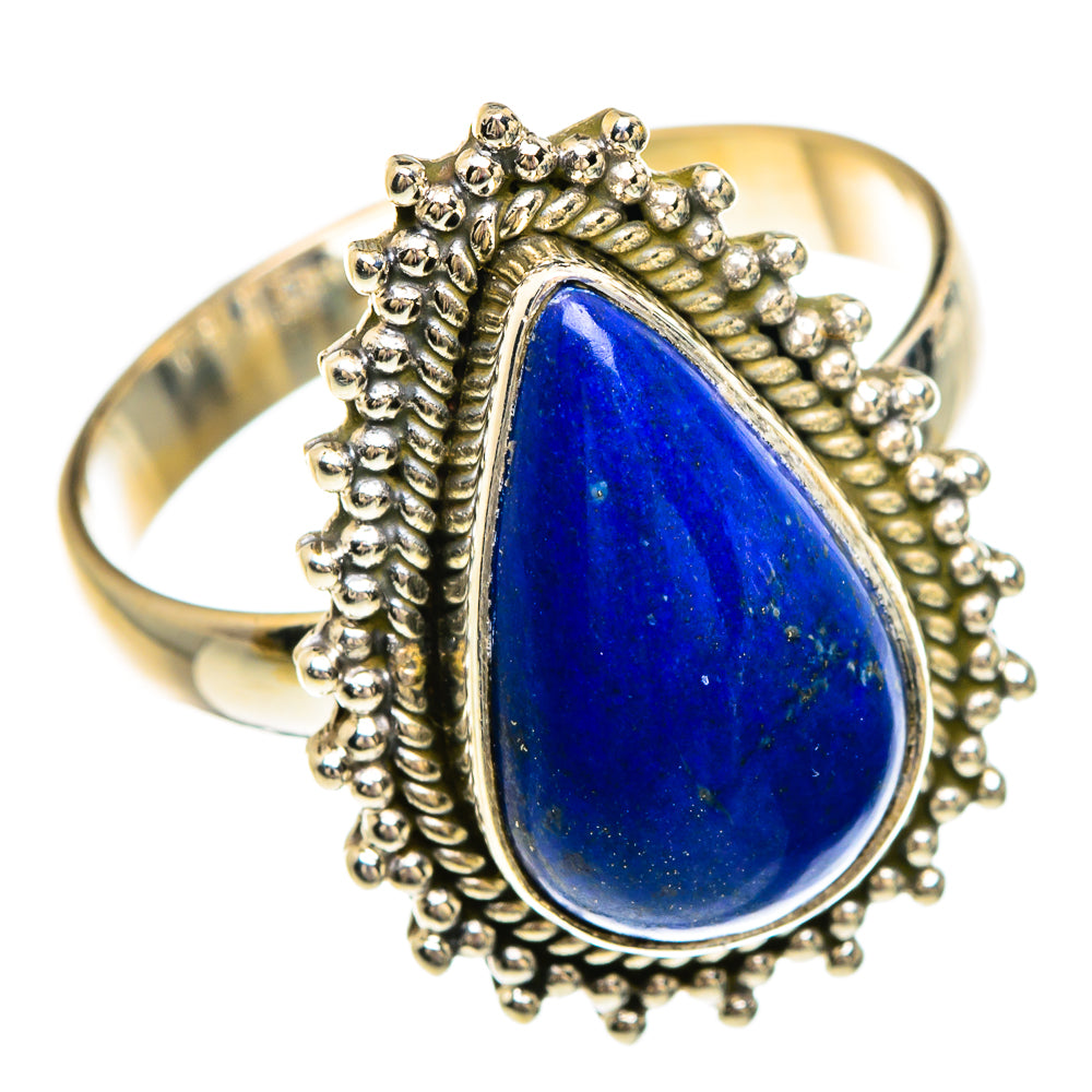 Lapis Lazuli Rings handcrafted by Anasilvercos - RING83686