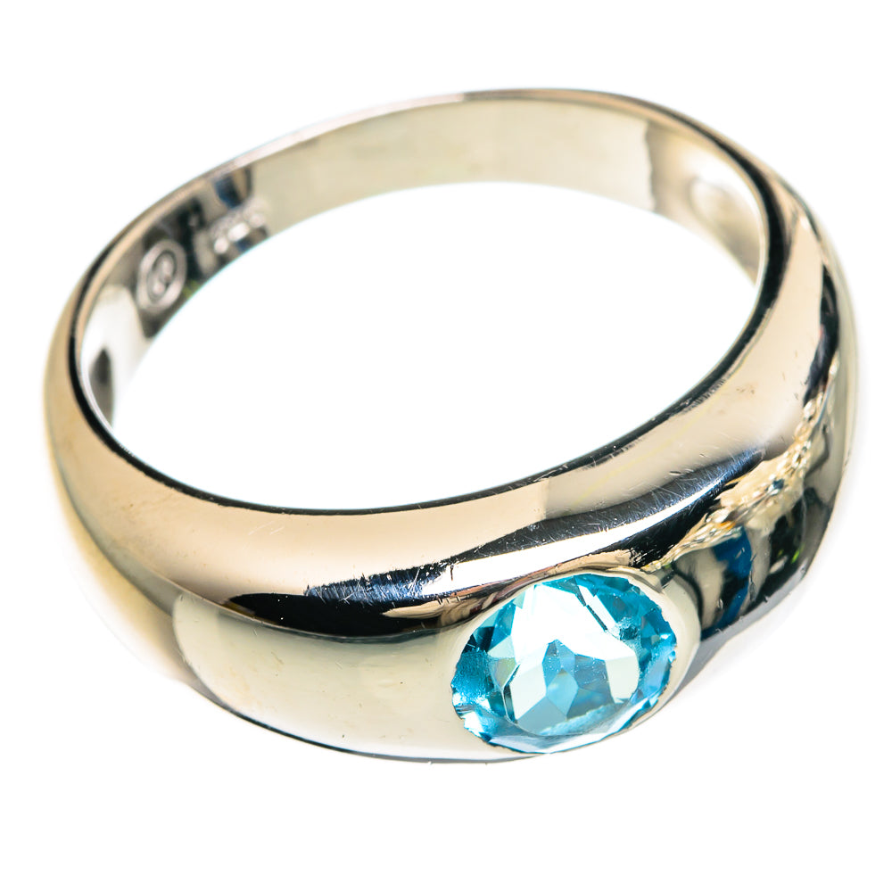 Blue Topaz Rings handcrafted by Anasilvercos - RING83688 - Photo 2
