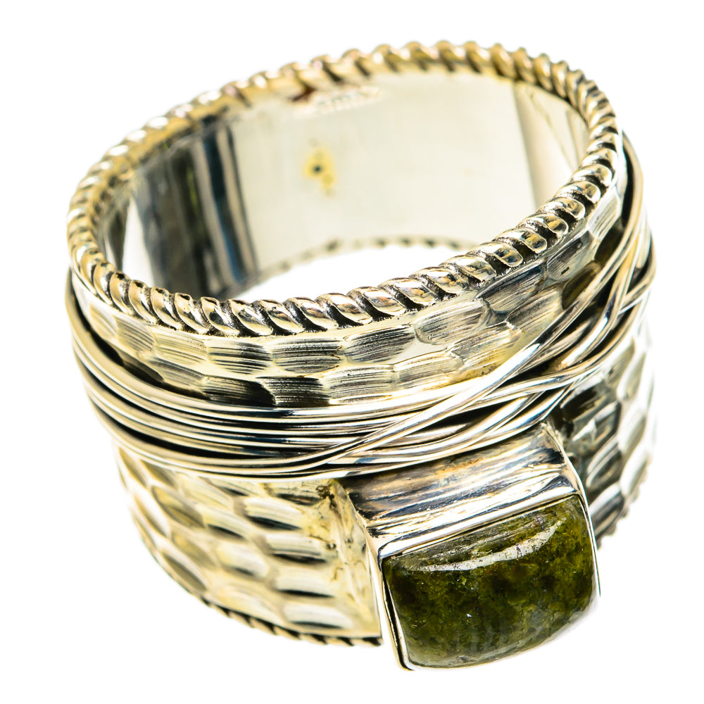 Rainforest Jasper Rings handcrafted by Anasilvercos - RING83689
