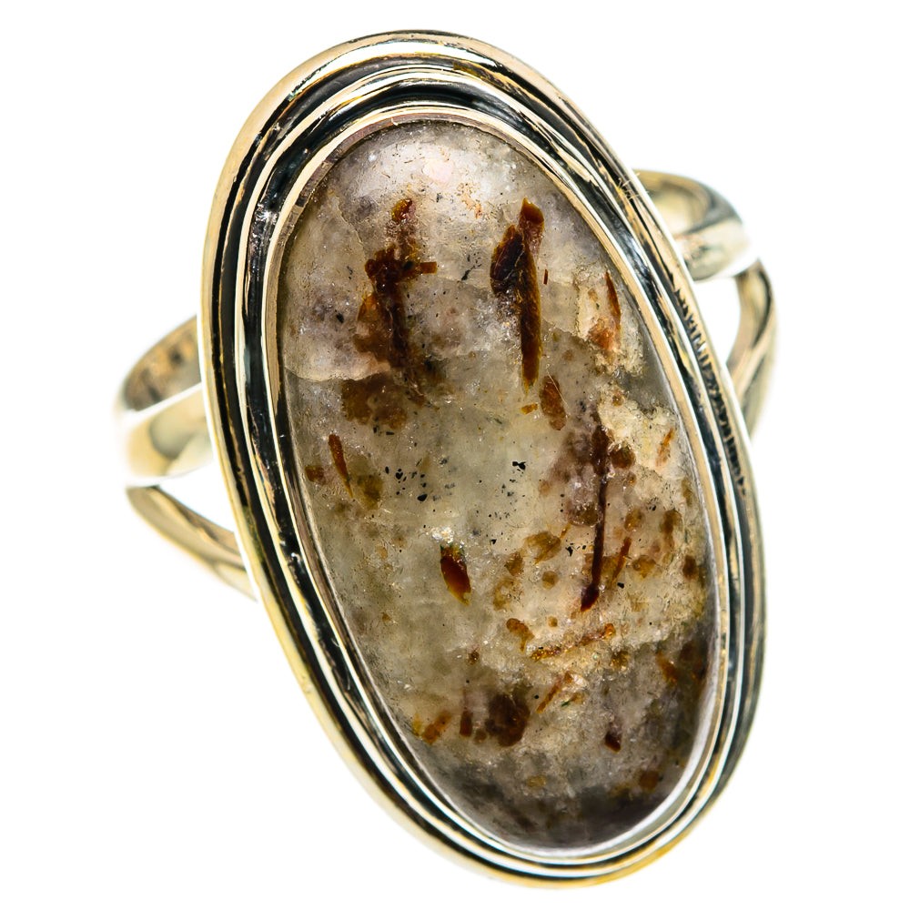Astrophyllite Rings handcrafted by Anasilvercos - RING83694