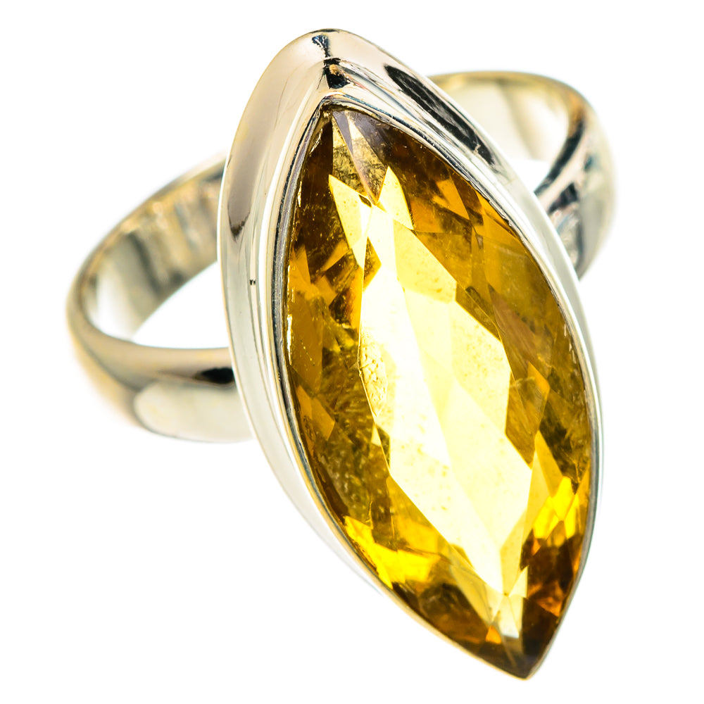 Mandarin Citrine Rings handcrafted by Anasilvercos - RING83699